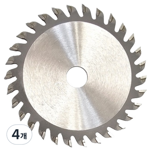 코스코메탈 목재용 당가루톱날 100mm x 30P x T 2.4mm x 15mm, 4개
