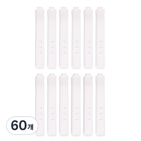 네이처안 실리콘 케이블정리 화이트, 60개