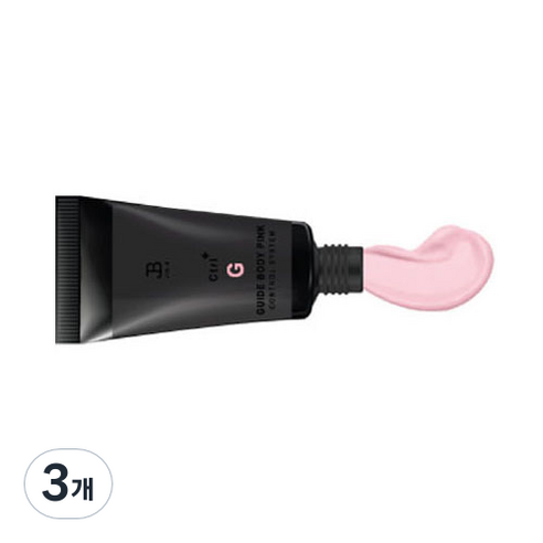 그라시아 진비 컨트롤 가이드젤 바디핑크, 30g, 3개
