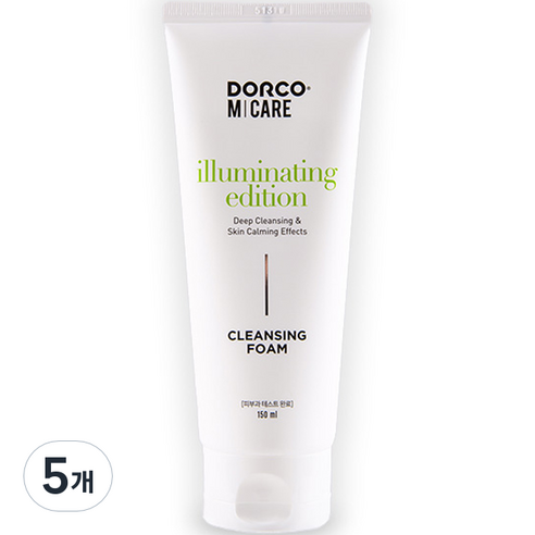도루코 일루미네이팅 에디션 클렌징 폼, 5개, 150ml
