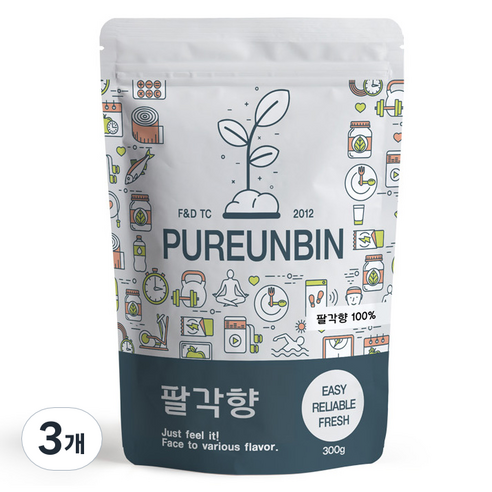 푸른빈 팔각향, 300g, 3개