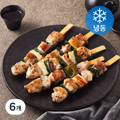 비법가루솔솔 파닭꼬치 (냉동), 6개, 350g