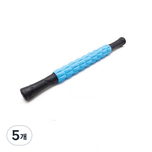 9절 마사지바 롤러스틱, 5개, 스카이블루
