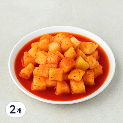 한울 깍두기, 1kg, 2개
