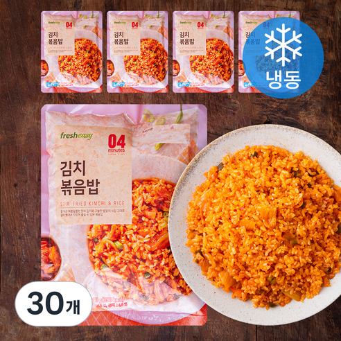 프레시지 김치볶음밥 (냉동), 220g, 30개