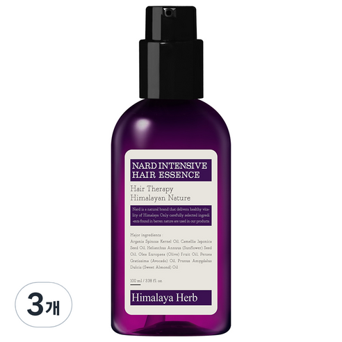 부케가르니 나드 극손상 인텐시브 헤어 에센스, 100ml, 3개
