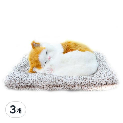 어바인 잠자는 냥냥이 인형 먼치킨, 3개