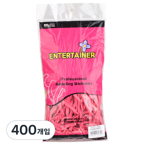 파티쇼 네오룬즈 260N 요술풍선, 파스텔  로즈, 1개