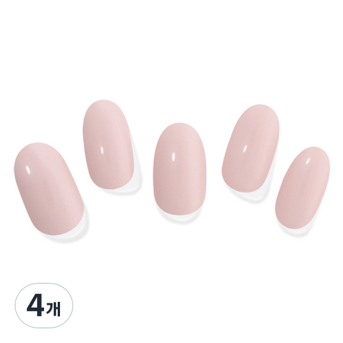 모노몬드 젤네일 스티커, 4개, 104 Pink lace