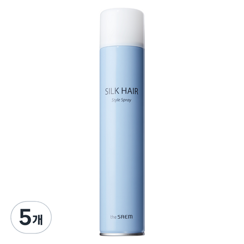 더샘 실크 헤어스타일 스프레이, 300ml, 5개