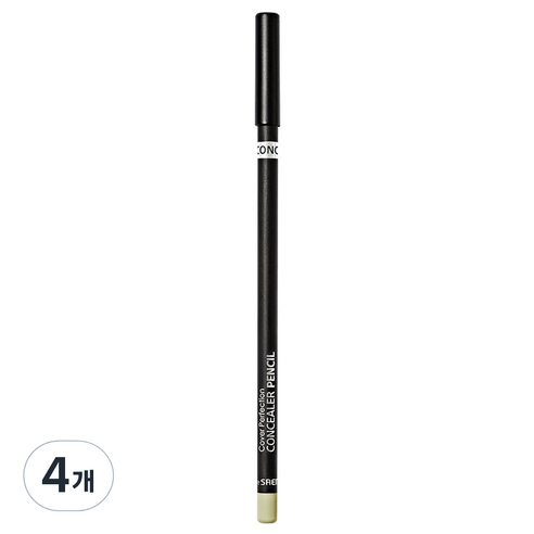 더샘 커버 퍼펙션 컨실러 펜슬 2.5g, 그린베이지, 4개