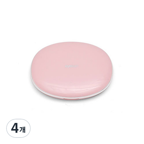 메이크미 고급 렌즈케이스, 핑크, 4개