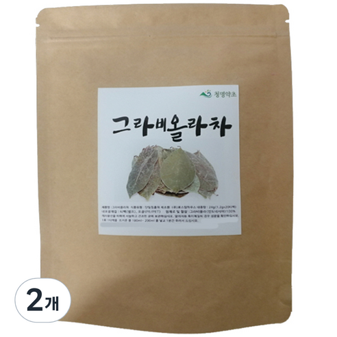 청명약초 그라비올라차 티백 인도네시아산, 1.2g, 20개입, 2개