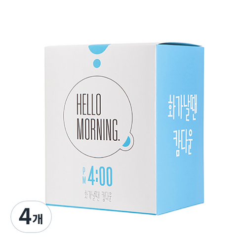 헬로모닝 캄다운 드립백커피, 9g, 8개, 4개