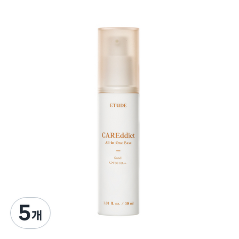 에뛰드 케어딕트 올인원 베이스 30ml, 2호 샌드, 5개