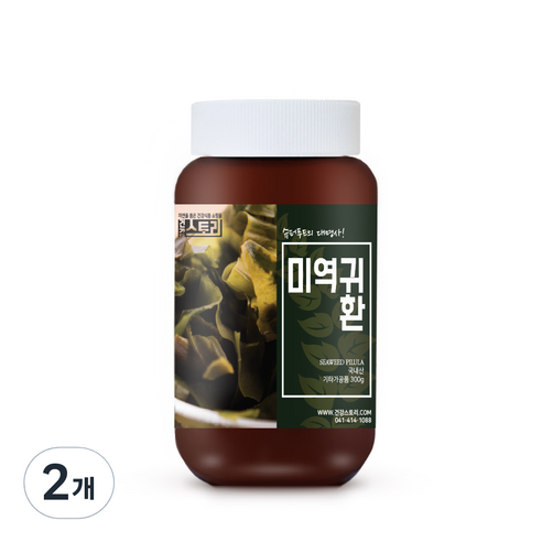 건강스토리 미역귀 환, 300g, 2개