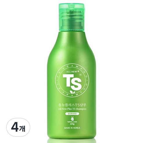 TS 올뉴플러스TS 샴푸, 100g, 4개