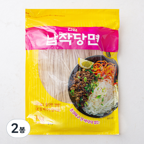 납작 당면, 1kg, 2개