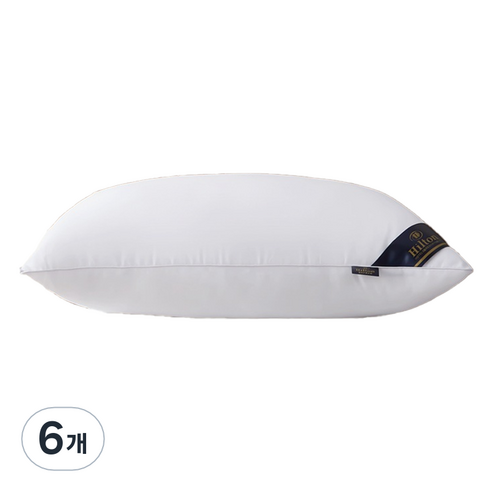 비투윈 편안한 베개솜 500g, 화이트, 6개