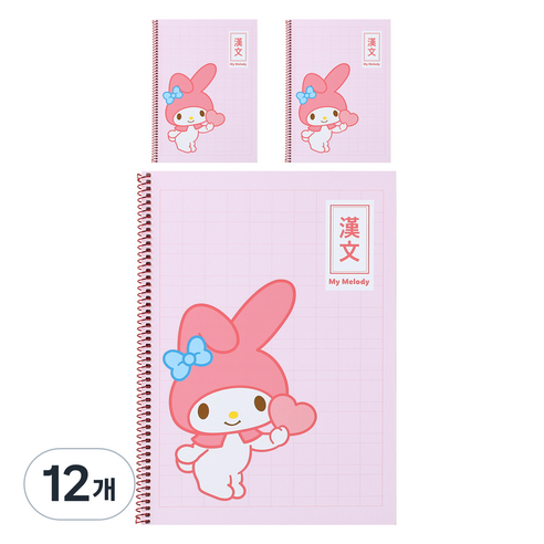 산리오 원링노트 한문 v1, 마이멜로디, 12개
