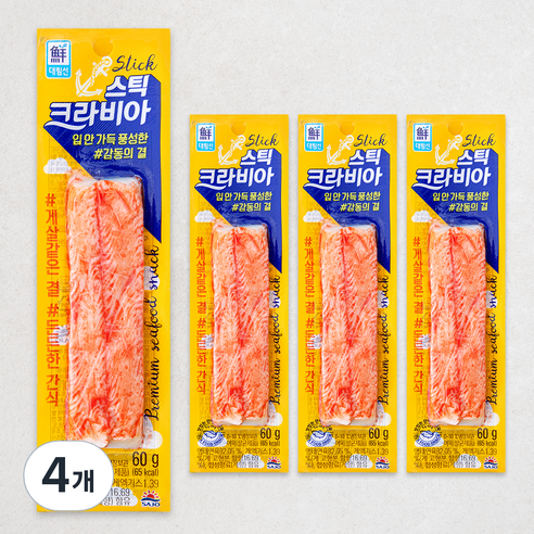 [로켓프레시] 대림선 크라비아스틱 4입