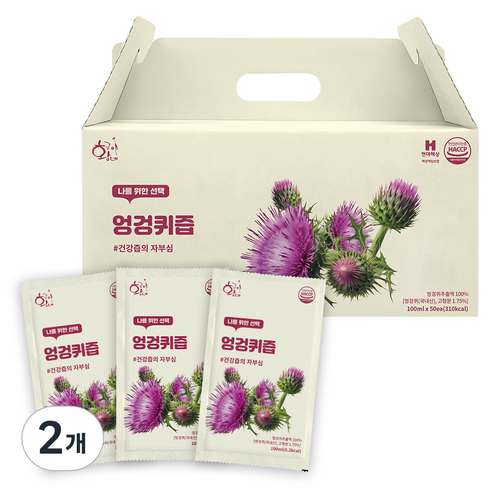 황금이네 엉겅퀴즙 50p, 5L, 2개