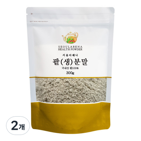 팥 생 분말, 300g, 2개
