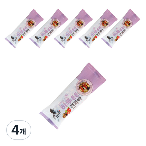 강봉석 조청 명인이 만든 하루 든든 견과바, 150g, 4개