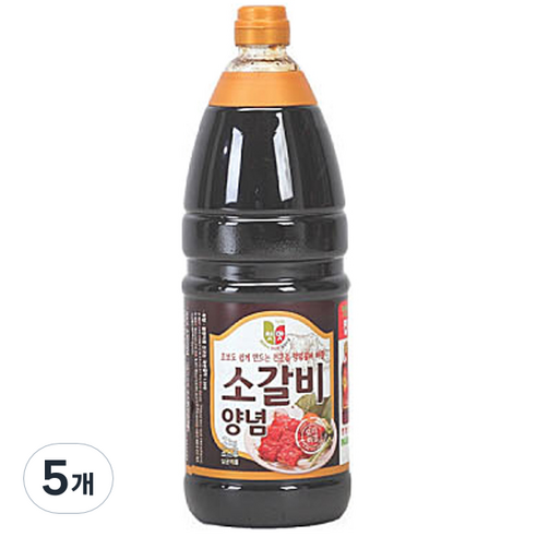 청우식품 소갈비양념, 2kg, 5개