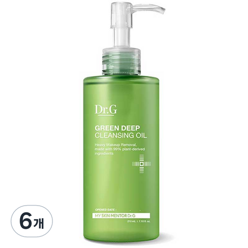 닥터지 그린딥 클렌징 오일, 210ml, 6개
