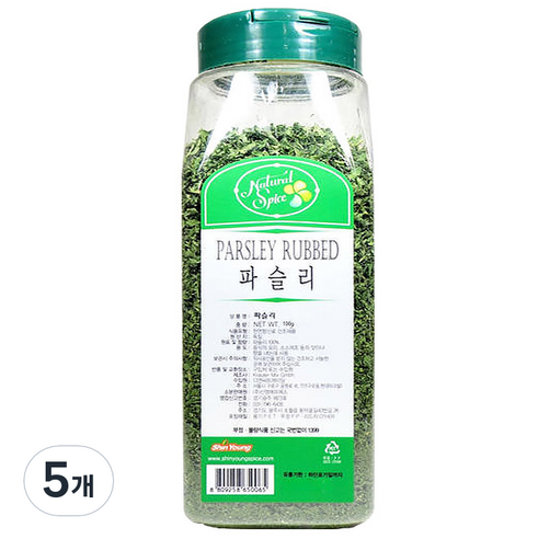 내츄럴스파이스 파슬리, 100g, 5개