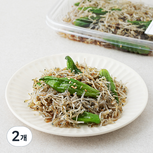 식탁위의사계 꽈리고추 멸치볶음, 80g, 2개