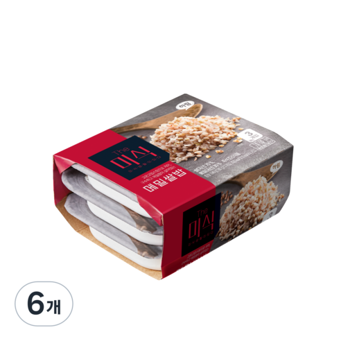 The미식 메밀쌀밥, 180g, 6개