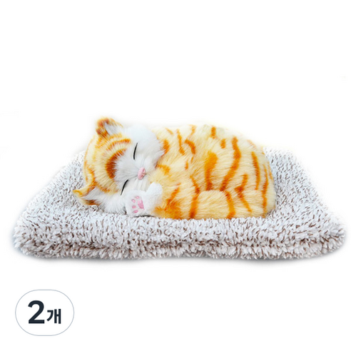 어바인클래스 잠자는 뭉뭉이와냥냥이 제습인형 아메리칸숏, 2개