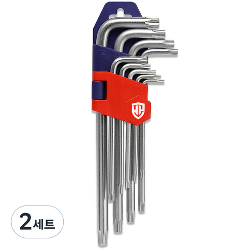 워크프로 접별 렌치 9p 세트, 2세트