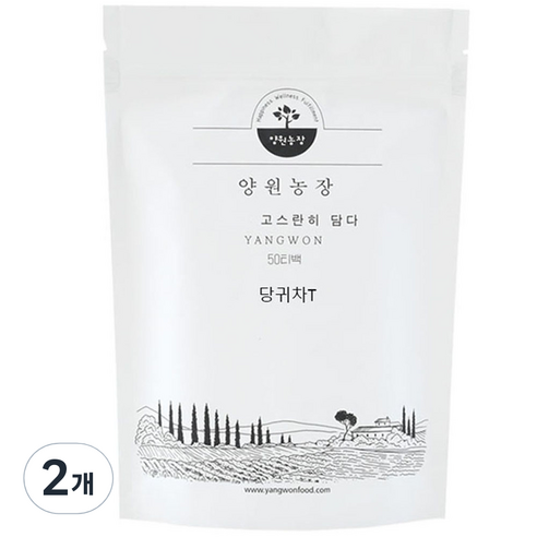 당귀차T, 1.2g, 50개입, 2개