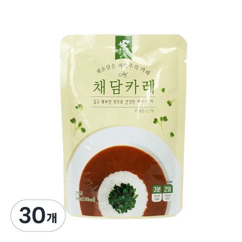 채담카레, 160g, 30개