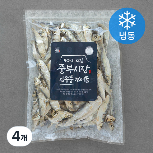 주일 40년 외길 중부시장 김종풍 디포리 (냉동), 550g, 4개