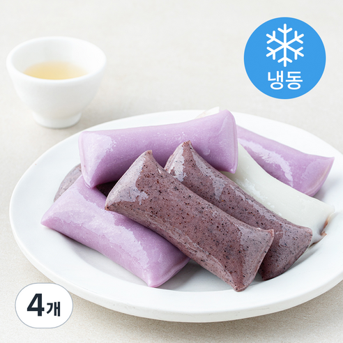 아리울떡공방 3종 앙금가래떡 (냉동), 350g, 4개, 1개입