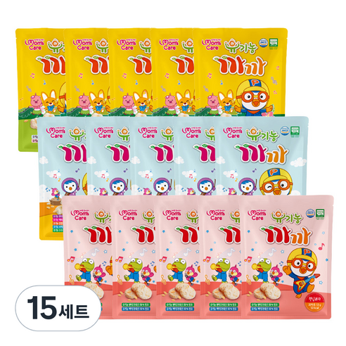 프로엠 유기농 까까 별과자 13g + 햇님과자 13g + 곡물과자 13g, 15세트, 혼합맛
