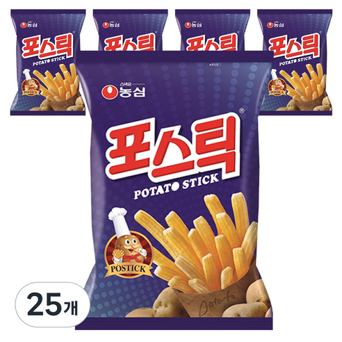 농심 포스틱, 84g, 25개