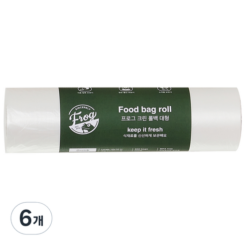 프로그 크린 롤백 500p, 대(L), 500개, 6개