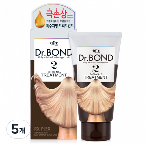 닥터본드 알엑스 플렉스 No.2 트리트먼트 250ml, 5개