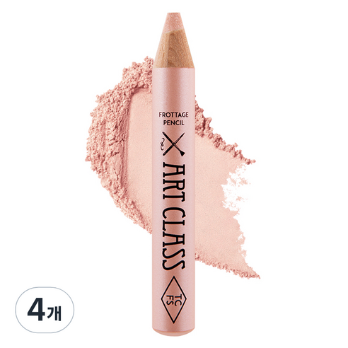 투쿨포스쿨 아트클래스 프로타주 펜슬, 14호 피치 블룸, 4개