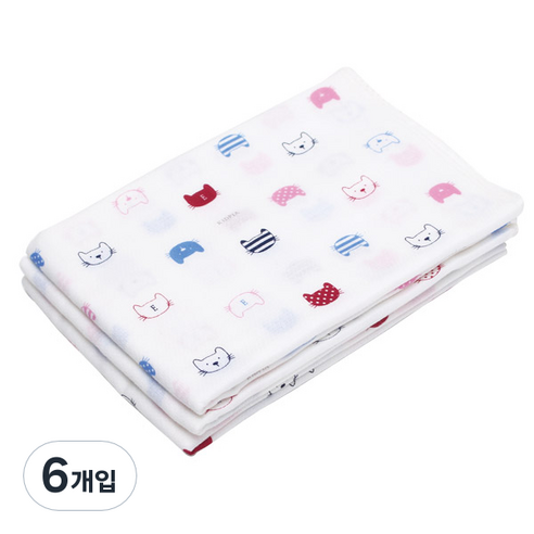 베이비붐 천기저귀 E고양이, 6개