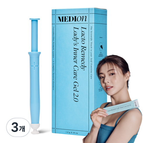 메디온 락토리메디 젤 2.0 여성청결제 10개입, 18g, 3개