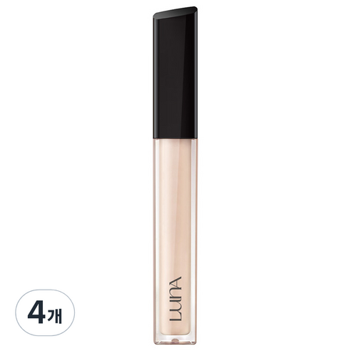 루나 롱래스팅 팁 리퀴드 컨실러 7.5g, 0.5호 포슬린, 4개