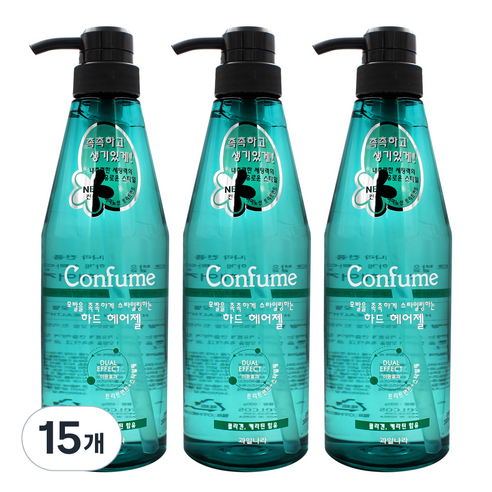 과일나라 컨퓸 하드 헤어젤, 600ml, 15개