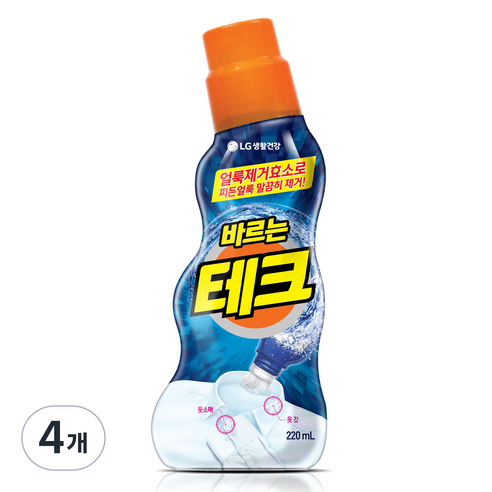 테크 바르는 테크 얼룩제거제, 220ml, 2개 부분순간냉각제 Best Top5