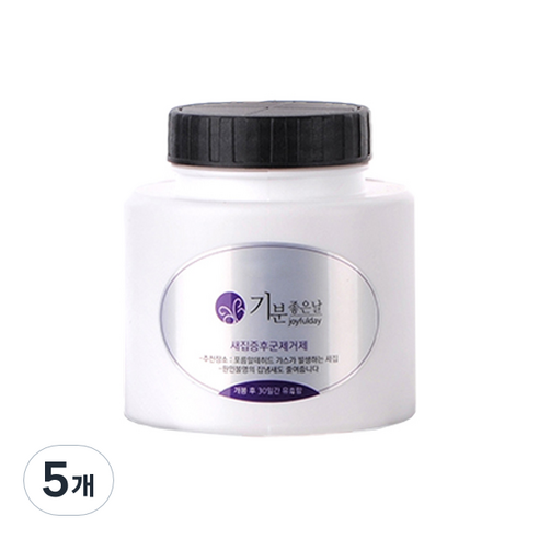 기분좋은날 방향제 자동 분사기 냄새 제거 카트리지 리필 푸른숲속 대, 5개, 240g